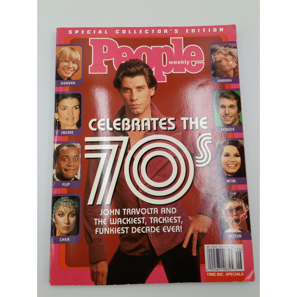 People Magazine Special Collector Edition 70s John Travolta Good Vintage Retro